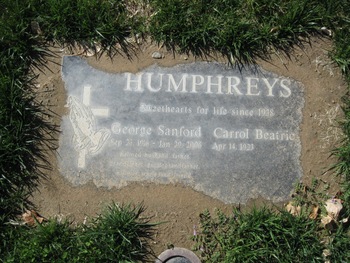 Humphreys, George Sanford gravesite