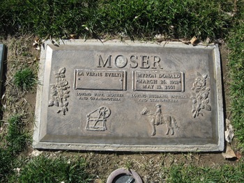 Moser, LaVerne Evelyn gravesite