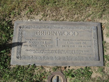 Greenwood, Delores M. gravesite