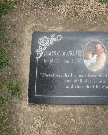 McCrumb, James Clifford gravesite