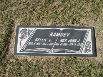 Ramsey, Rev. John J. gravesite