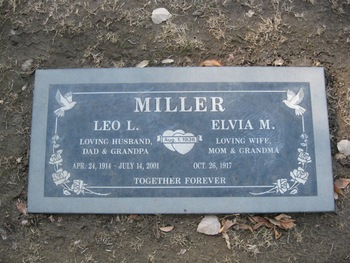 Miller, Leo L. gravesite