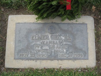 Belvill, Vincent Elmer gravesite