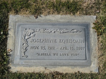 Equisoain, Josephine gravesite