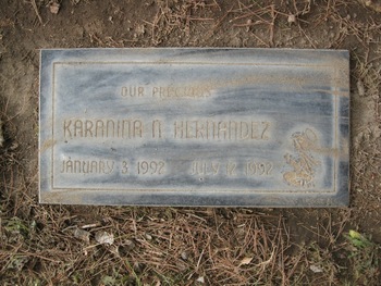 Hernandez, Karanina N. gravesite
