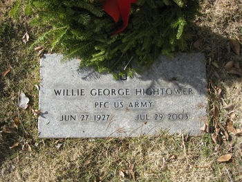 Hightower,   Willie George gravesite