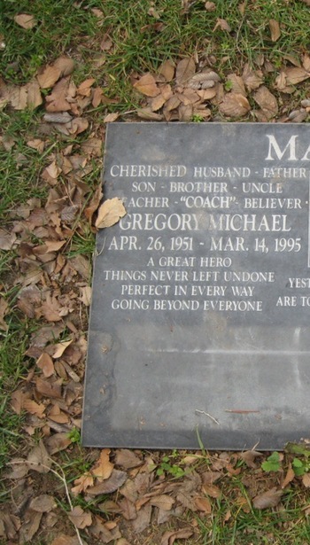 Mattison, Gregory Michael gravesite