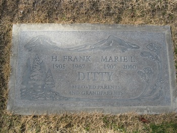 Ditty, Marie L. gravesite