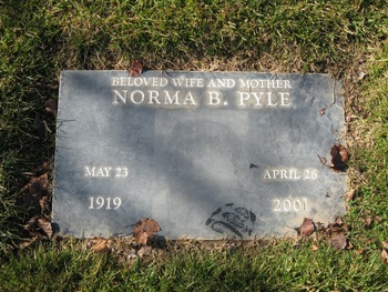 Pyle, Norma B. gravesite