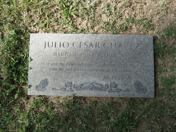 Chavez, Julio Cesar gravesite