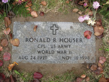 Houser, Ronald R. gravesite
