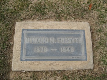 Forsyth, Howard Mathew gravesite