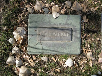 Parker, Dr. Austin Hall gravesite