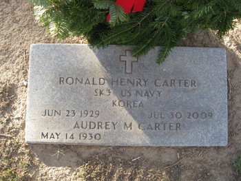 Carter, Ronald Henry gravesite