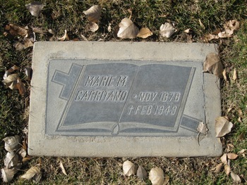 Garritano, Marie gravesite