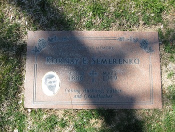 Semerenko, Kornal Efem ('Korney') gravesite
