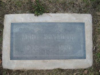 Seymour, Mary M gravesite