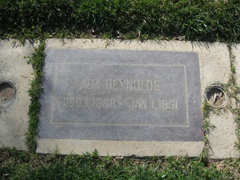 Reynolds, Florence Ada gravesite