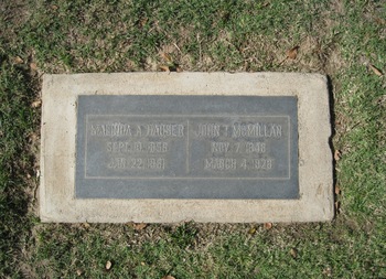 Hauser,   Malinda Ann gravesite