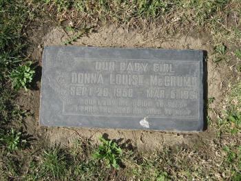 McCrumb, Donna Louise gravesite
