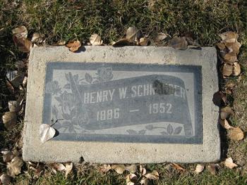 Schrader, Henry William gravesite
