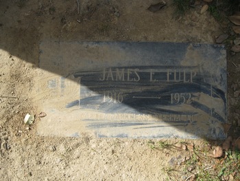Fulp, James Edgar gravesite