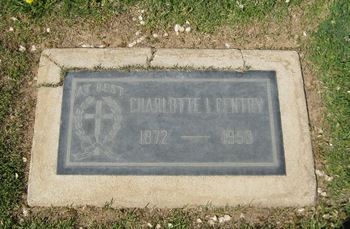Gentry, Charlotte Ione gravesite