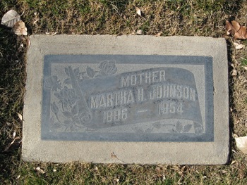 Johnson,   Martha Henriette gravesite