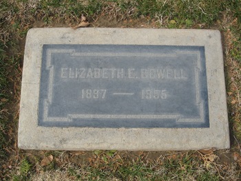 Dowell,   Elizabeth Edna gravesite