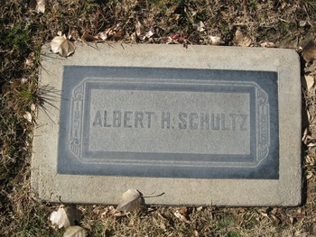 Schultz, Albert Herman Carl gravesite