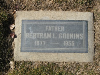 Gookins, Bertram Luther gravesite