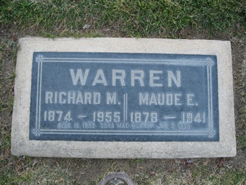 Warren, Richard Murry ('Dick') gravesite