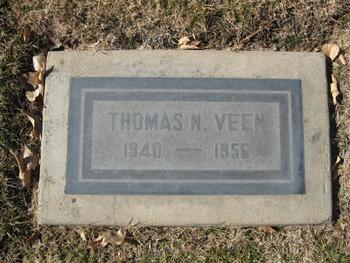 Veen, Thomas Nicholas gravesite