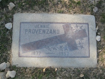 Provenzano, Giovanna ('Jennie') gravesite
