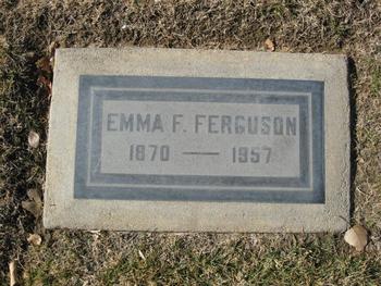 Ferguson, Emma Jane gravesite