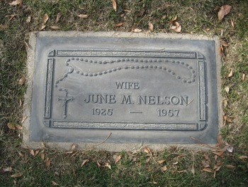 Nelson, June M. gravesite