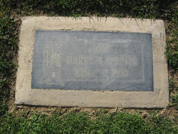 Martin, Harry Archie gravesite