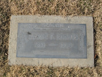 Counts, Jesse Franklin gravesite