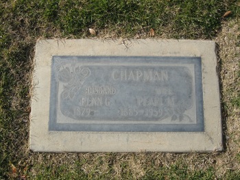 Chapman, Mae Pearl gravesite