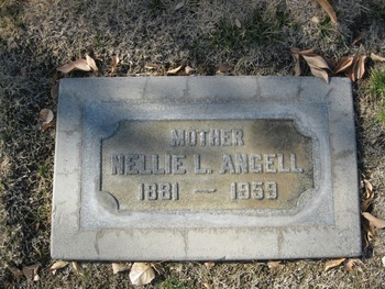 Angell, Nellie Lenore gravesite