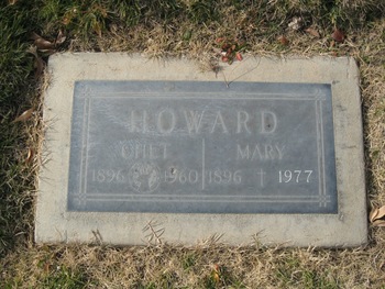 Howard,   Chester J. gravesite