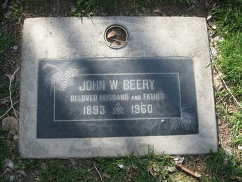 Beery, John Wesley gravesite