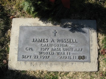 Russell, James A. gravesite