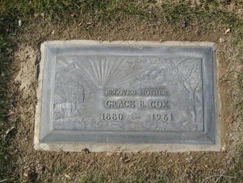 Cox, Grace Bersheba gravesite
