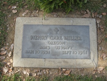 Miller,   Henry Carl gravesite