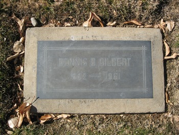 Gilbert, Dennis B gravesite