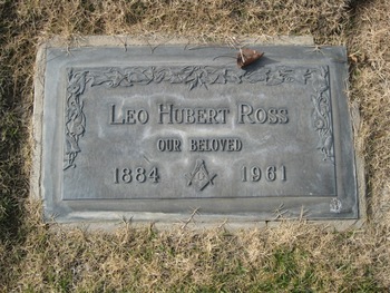 Ross, Leo Hubert gravesite