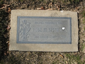 Sisneros, Jose Martinez gravesite