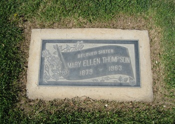 Thompson, Mary Ellen gravesite