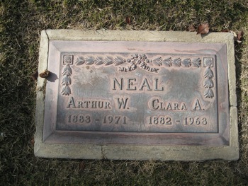 Neal, Clara A. gravesite